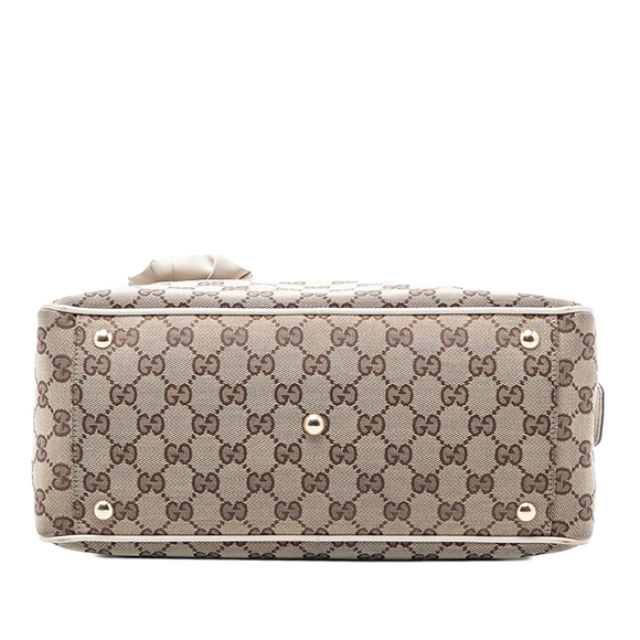 Pre-Loved Gucci GG Canvas Trophy Shoulder Bag - Picture 3 of 7